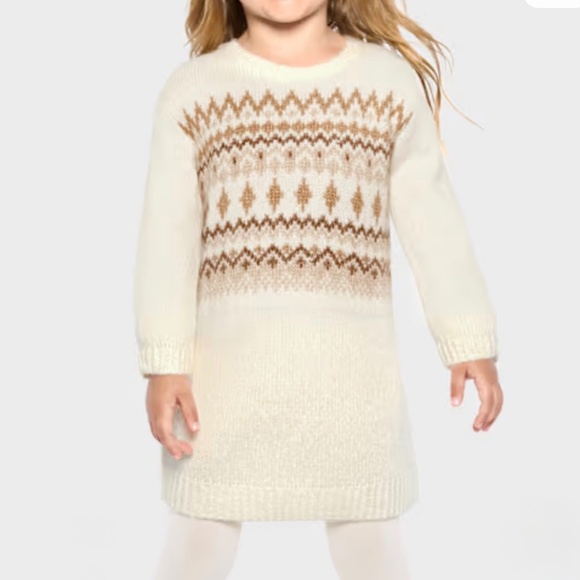 Girls Sweater Dress Knee Length Long Sleeve Size 12M to 18M Childrens Place NWT - Picture 3 of 4